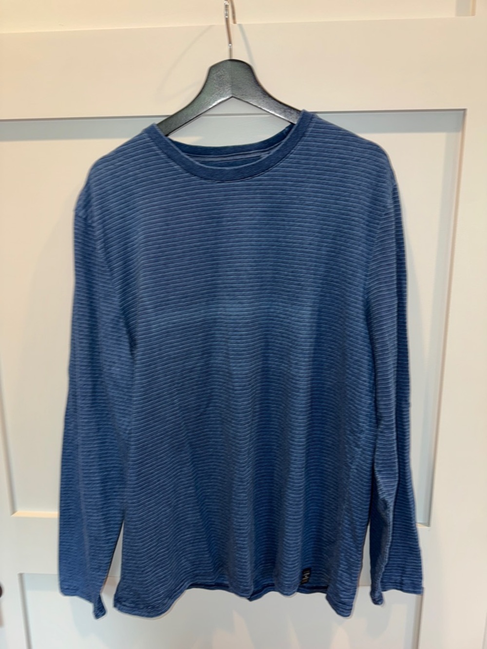 Lucky Brand Long-Sleeve Crewneck Weathered Look